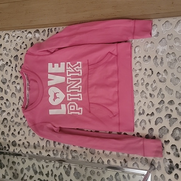 Victoria secret pink sweatshirt. Small - Picture 4 of 9